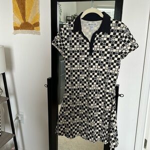 urban outfitters // hazel printed mini dress